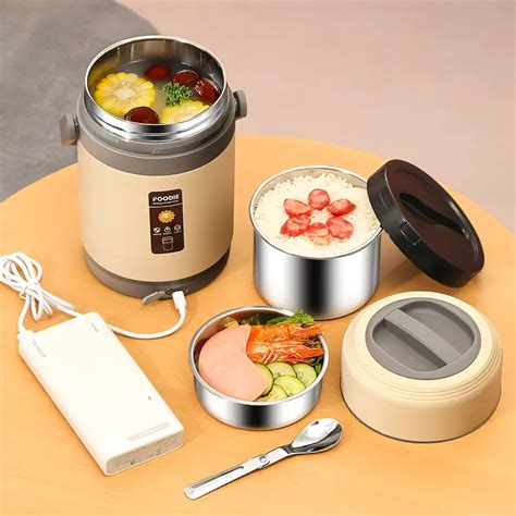 electric lunch box with usb|self heating lunch box wireless.